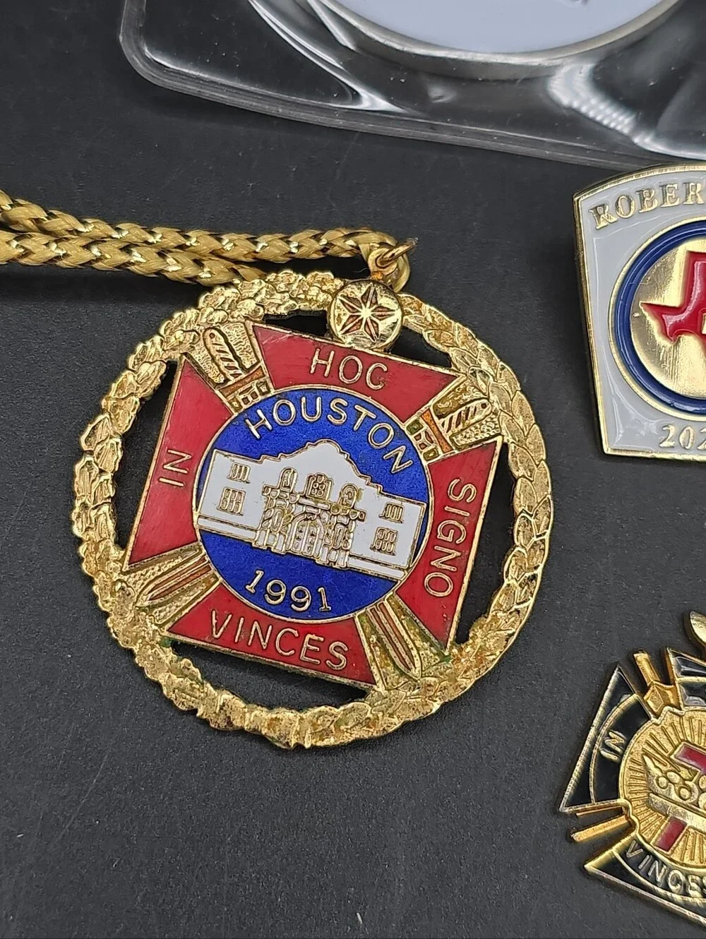Templar Masonic Pins Medals Pendants Jewelry Knights Templar Freemason Lot Of 11